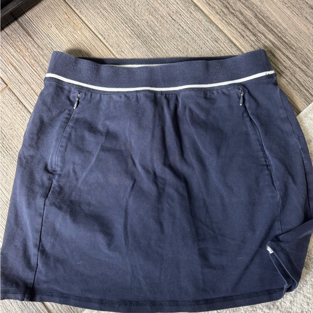 Talbots Navy Blue Skirt